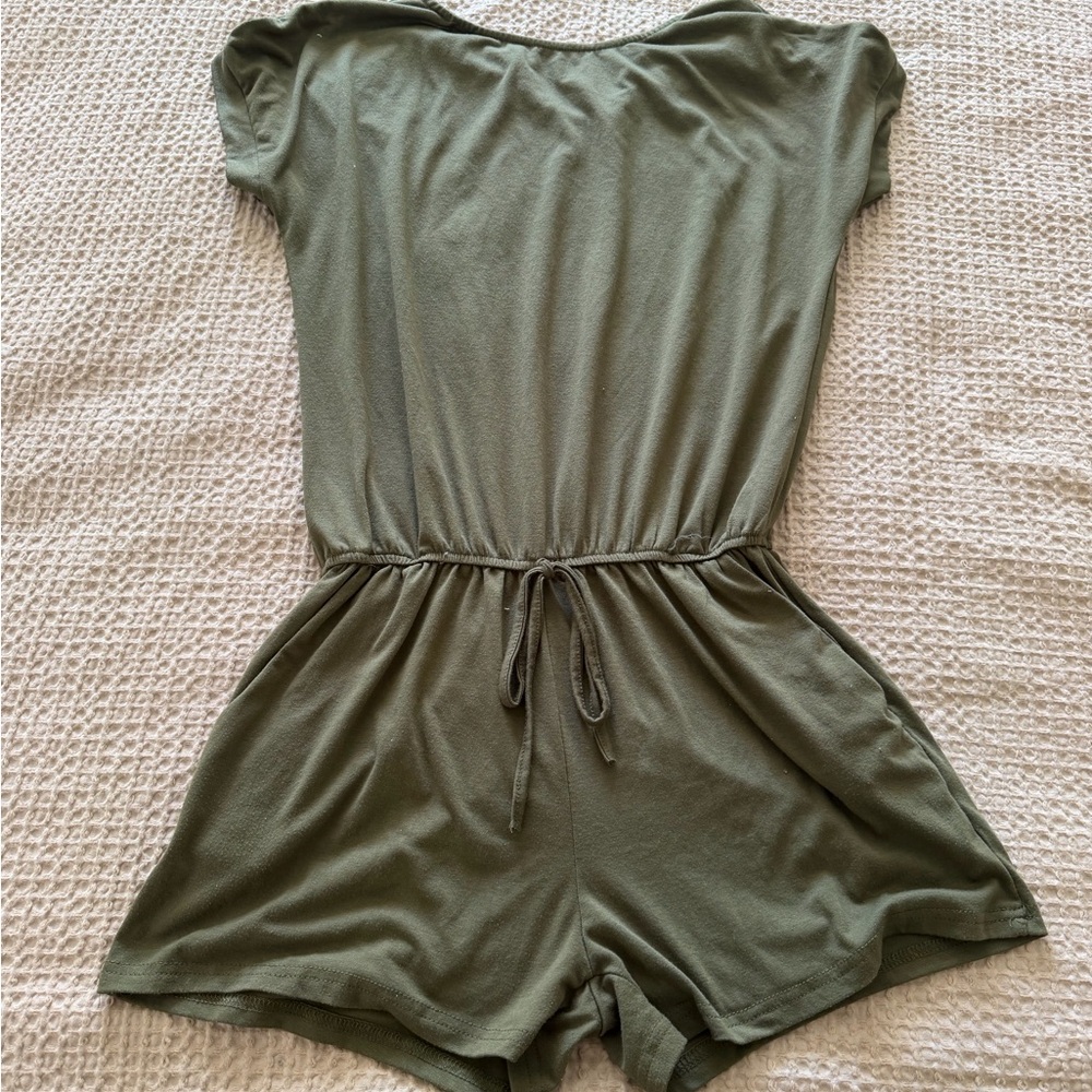 Women’s Olive Green One Piece Romper